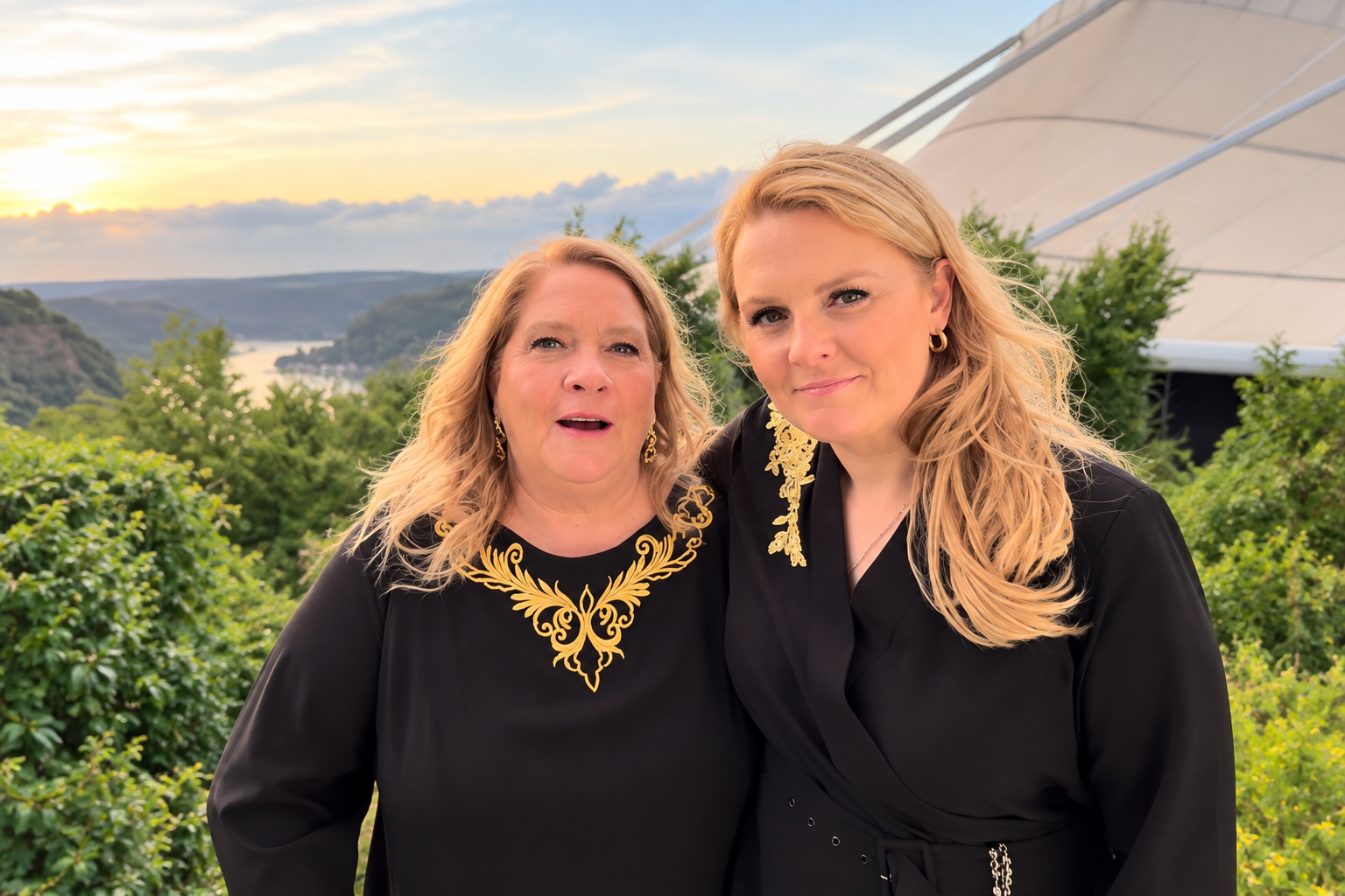 Patricia Kelly kommt mit Überraschungsgast Kathy Kelly nach Klausen